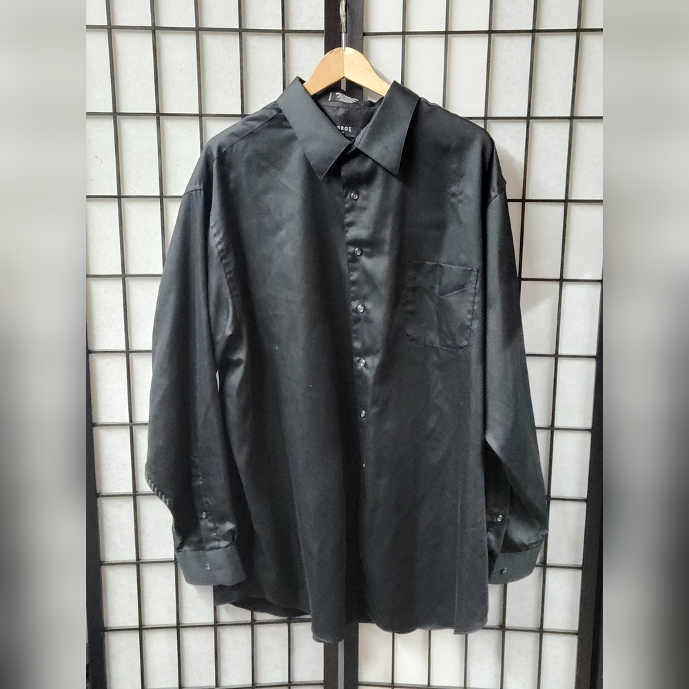 George. Black Dress Shirt